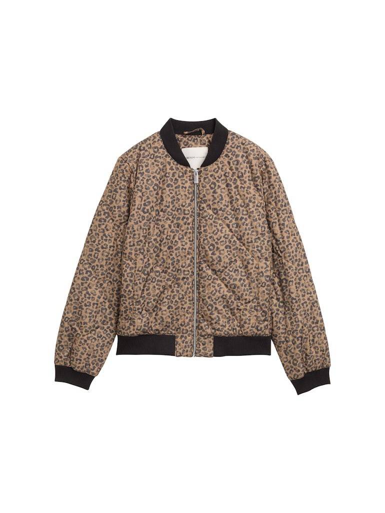 Tom Tailor denim Damen Jacken Tonal Leo Print