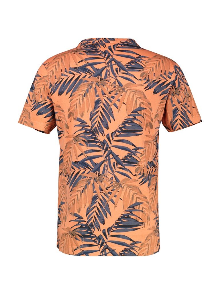 Lerros Herren T-Shirts kurz Pale Papaya