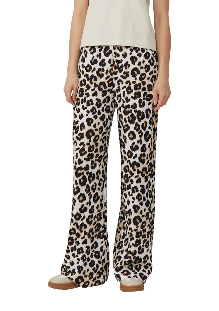 S. Oliver red Damen Hosen White