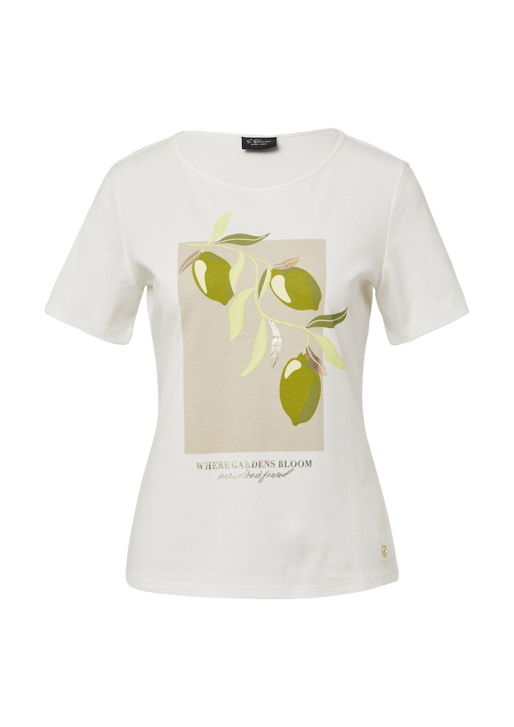 S. Oliver black Damen T-Shirts White