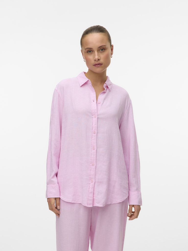 Vero Moda Damen Blusen Bonbon/Melange