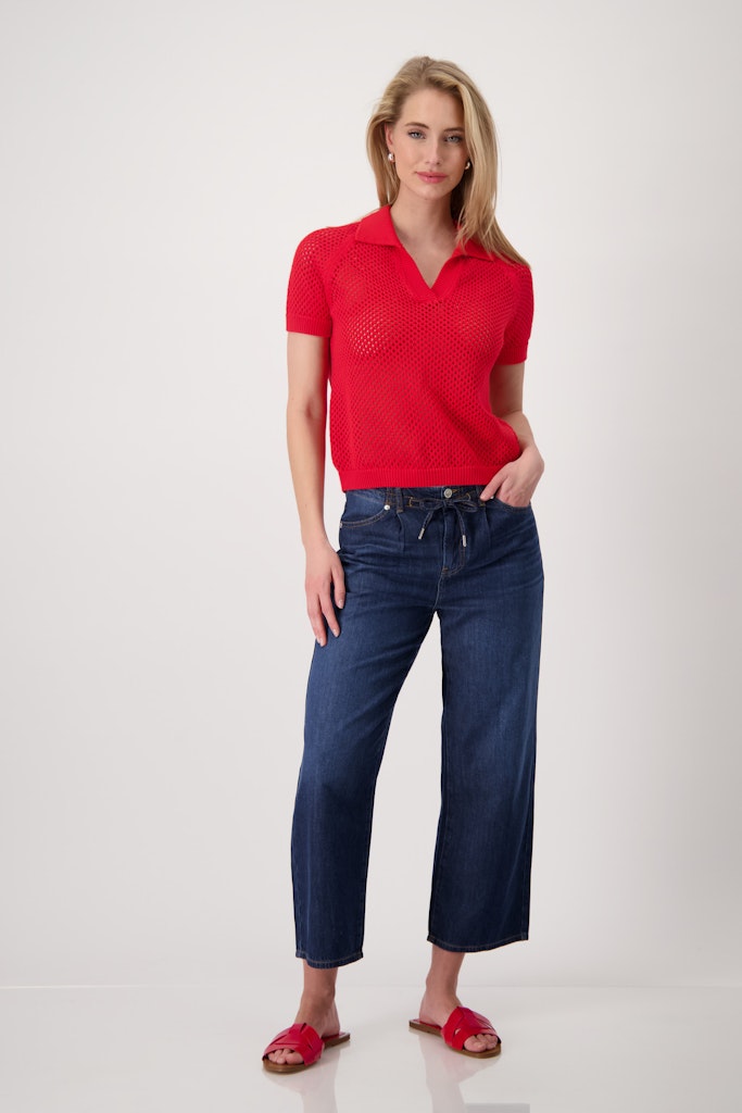 Monari Damen Pullover  Red