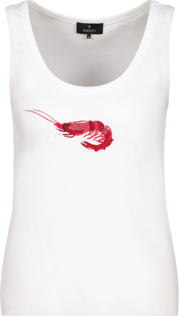 Monari Damen Tops  Cream