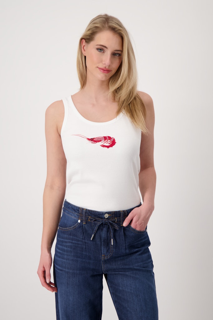 Monari Damen Tops  Cream
