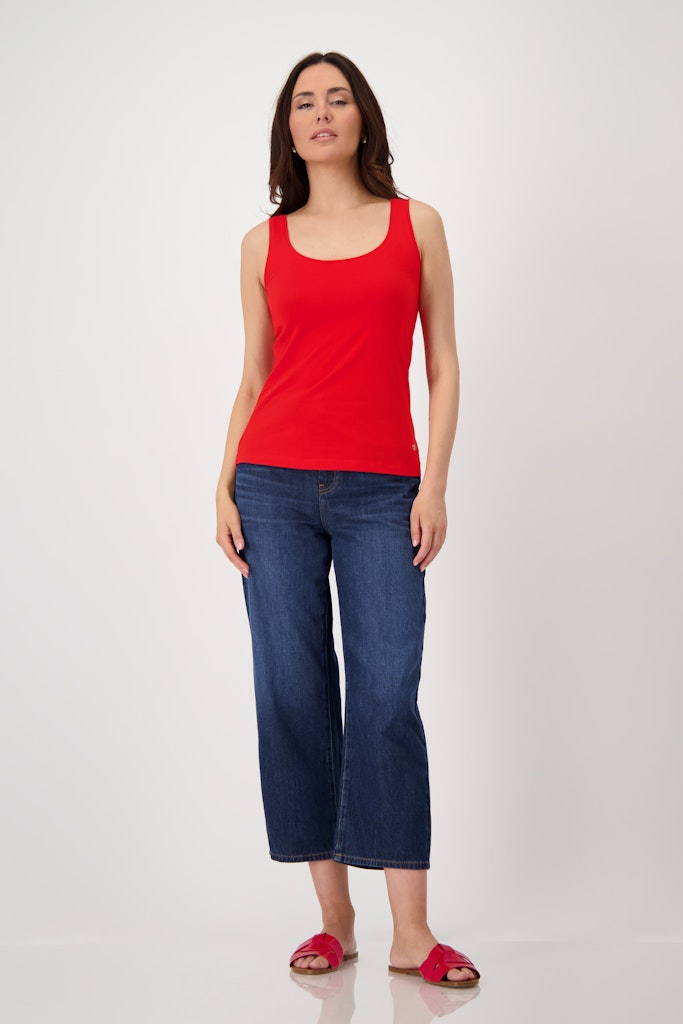 Monari Damen Tops Red