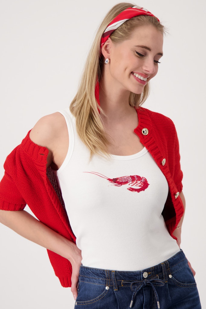 Monari Tuch  Red Gemuste