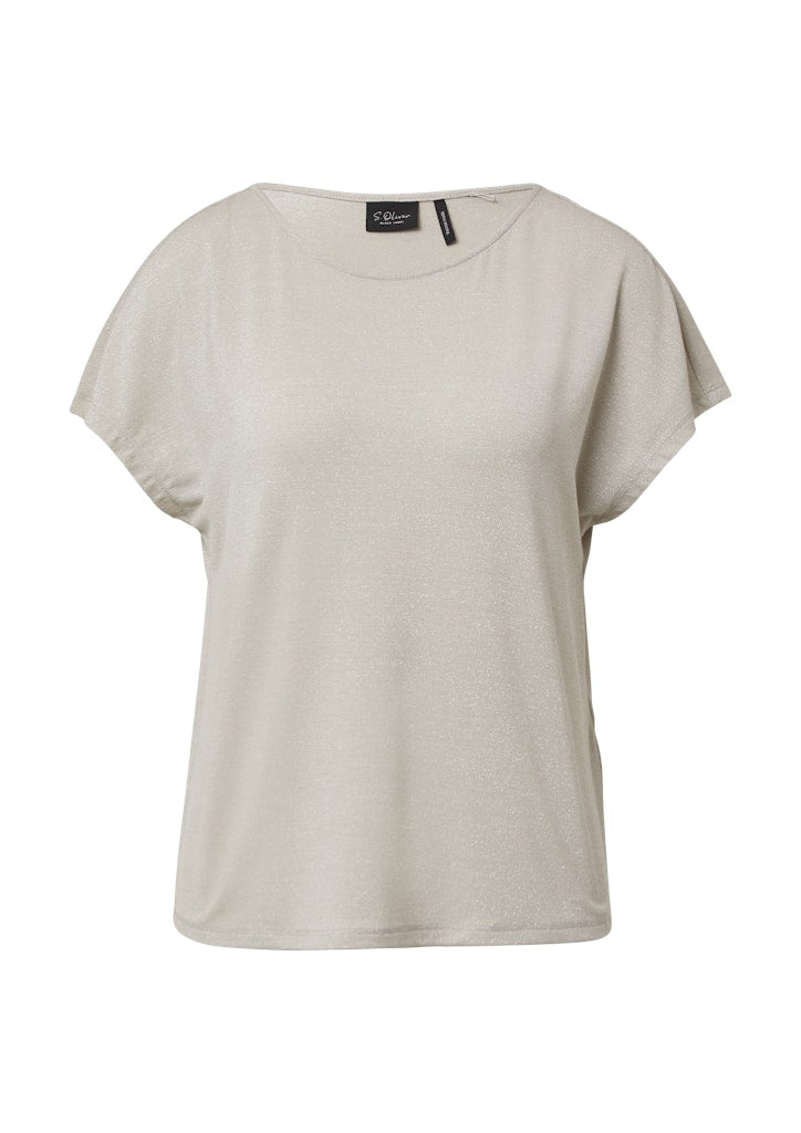 S. Oliver black Damen T-Shirts Brown