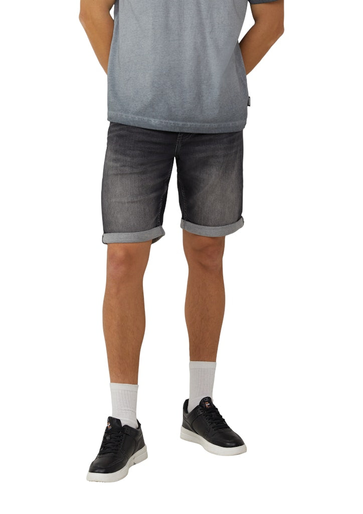 QS by S.Oliver Herren Shorts Grey/Black