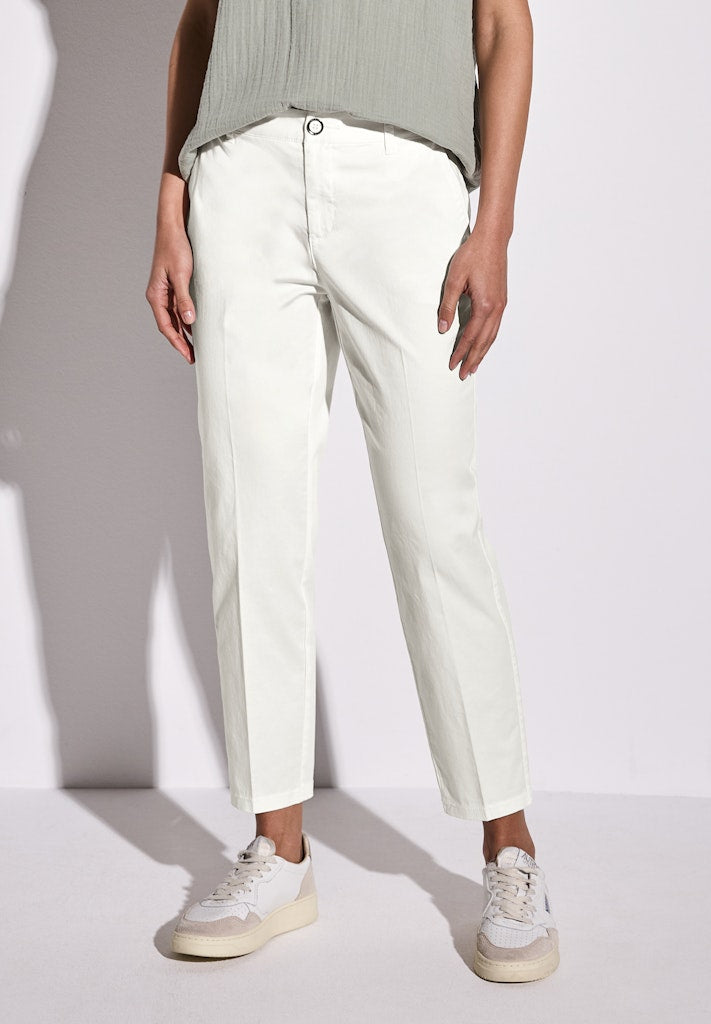 Street One Damen Hosen  Off White