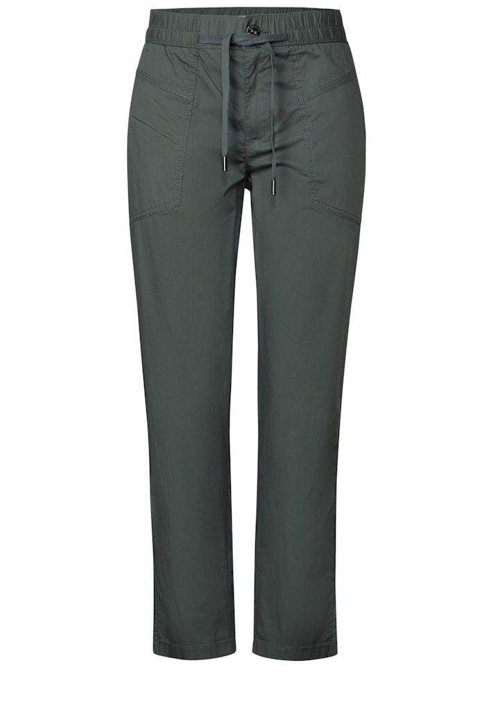 Street One Damen Hosen  Marshy Gr
