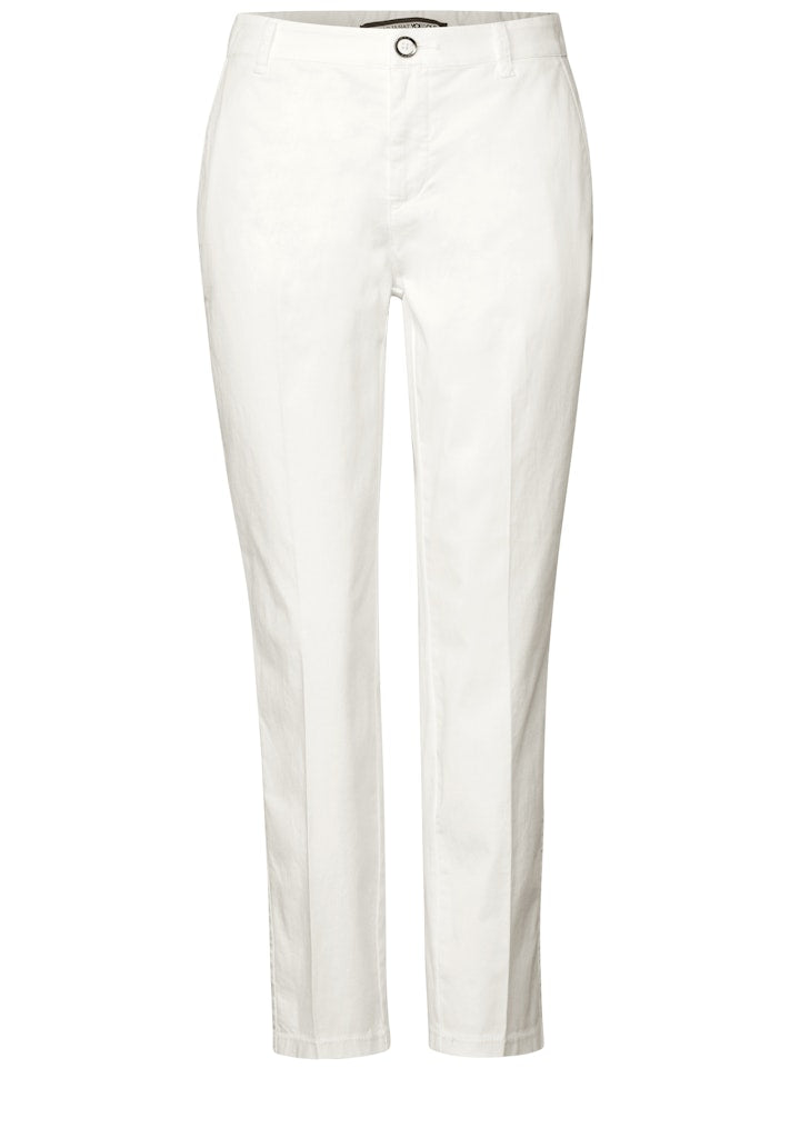 Street One Damen Hosen  Off White