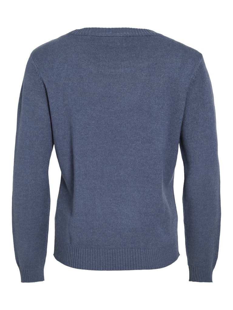 Vila Damen Pullover Vintage Indigo/
