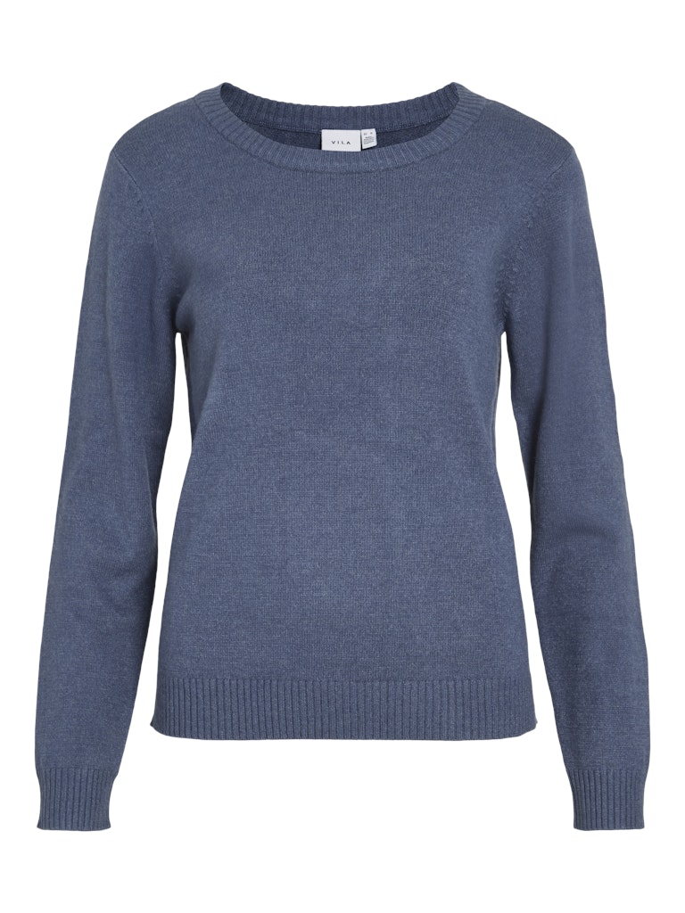 Vila Damen Pullover Vintage Indigo/