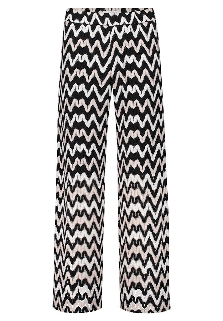 Betty & Co Damen Hosen Black/Brown