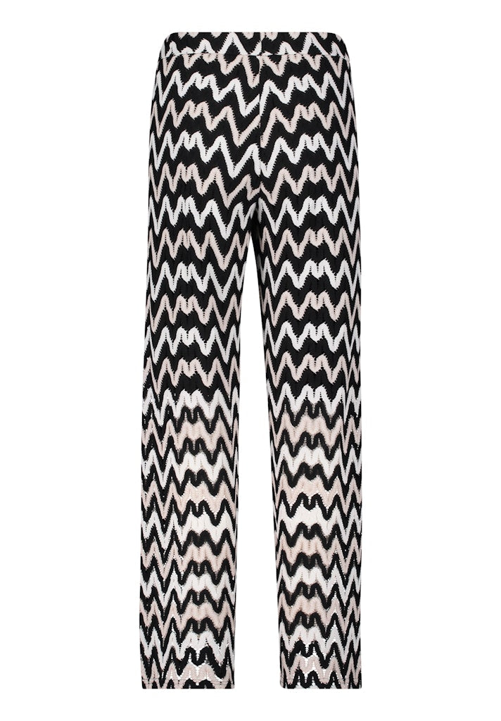 Betty & Co Damen Hosen Black/Brown