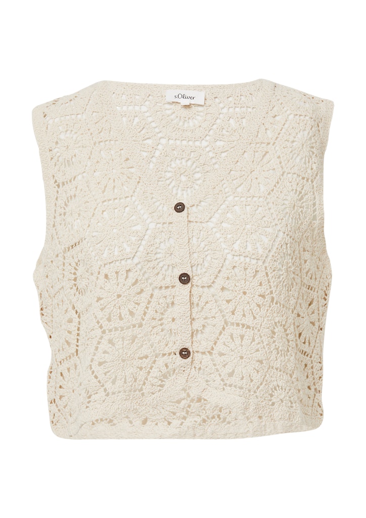 S. Oliver red Damen Indoorwesten Brown