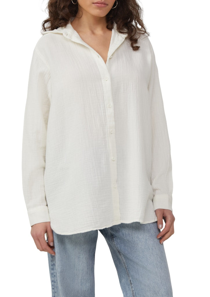 QS by S.Oliver Damen Blusen White