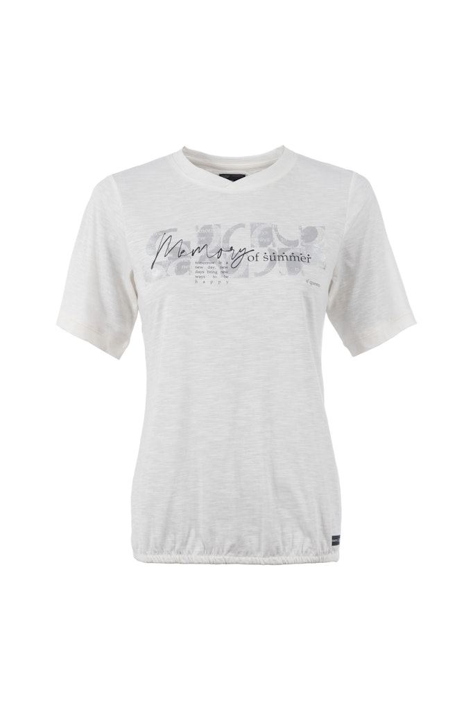 Soquesto Damen T-Shirts Offwhite