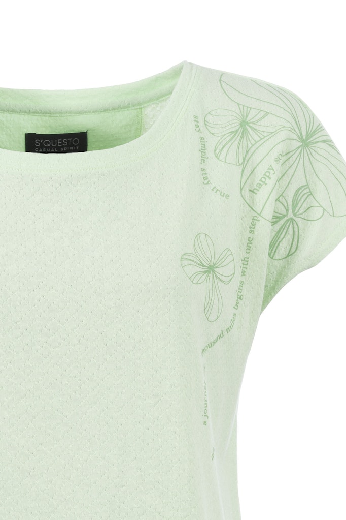 Soquesto Damen T-Shirts Dunkelblau