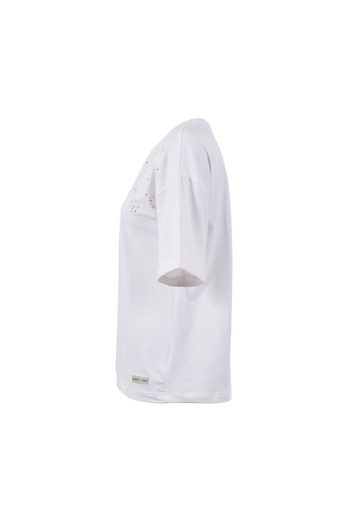 Soquesto Damen T-Shirts Offwhite