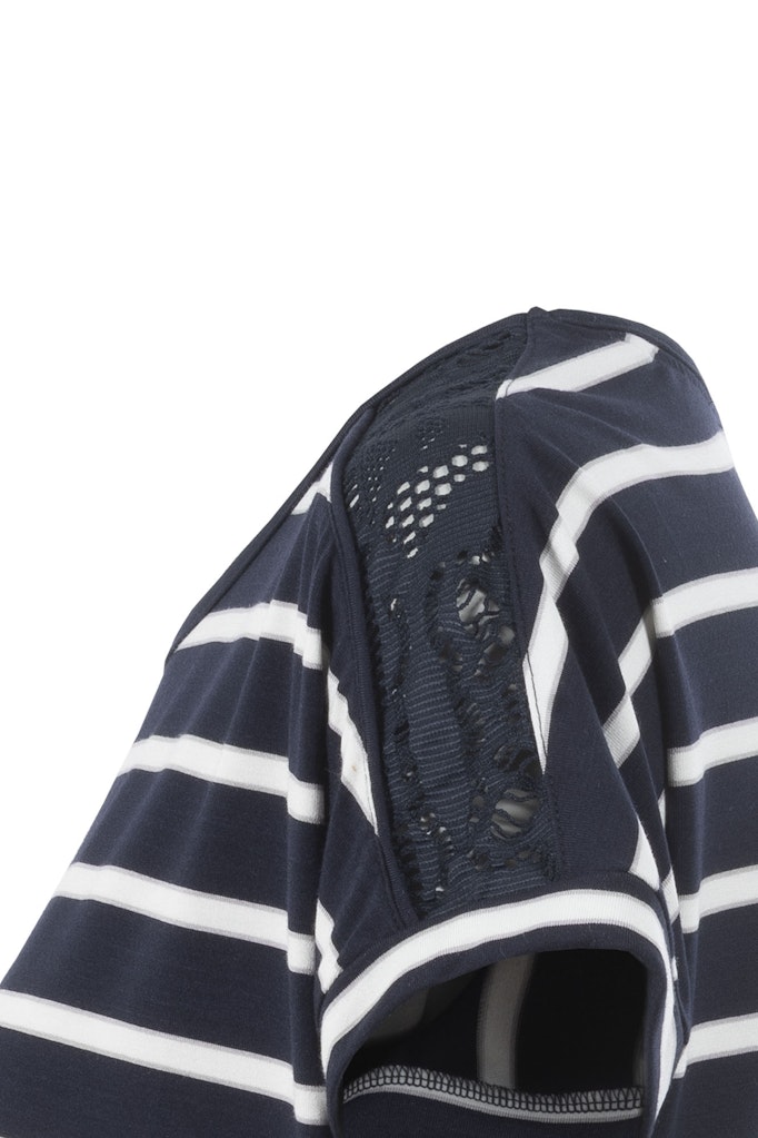 Soquesto Damen T-Shirts Dunkelblau