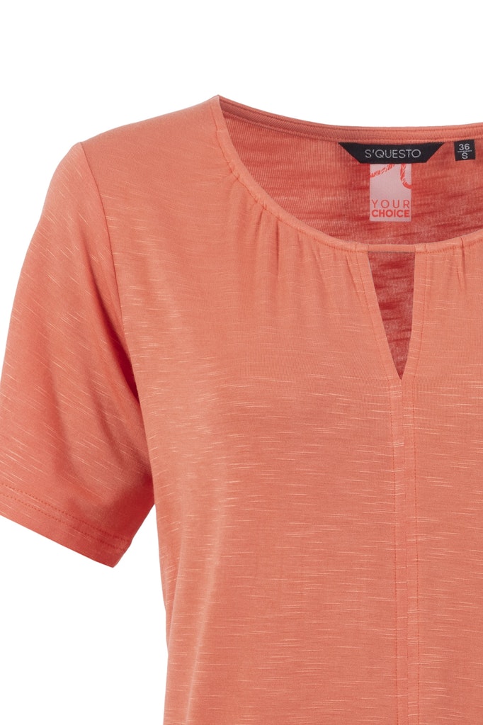 Soquesto Damen T-Shirts Blutorange