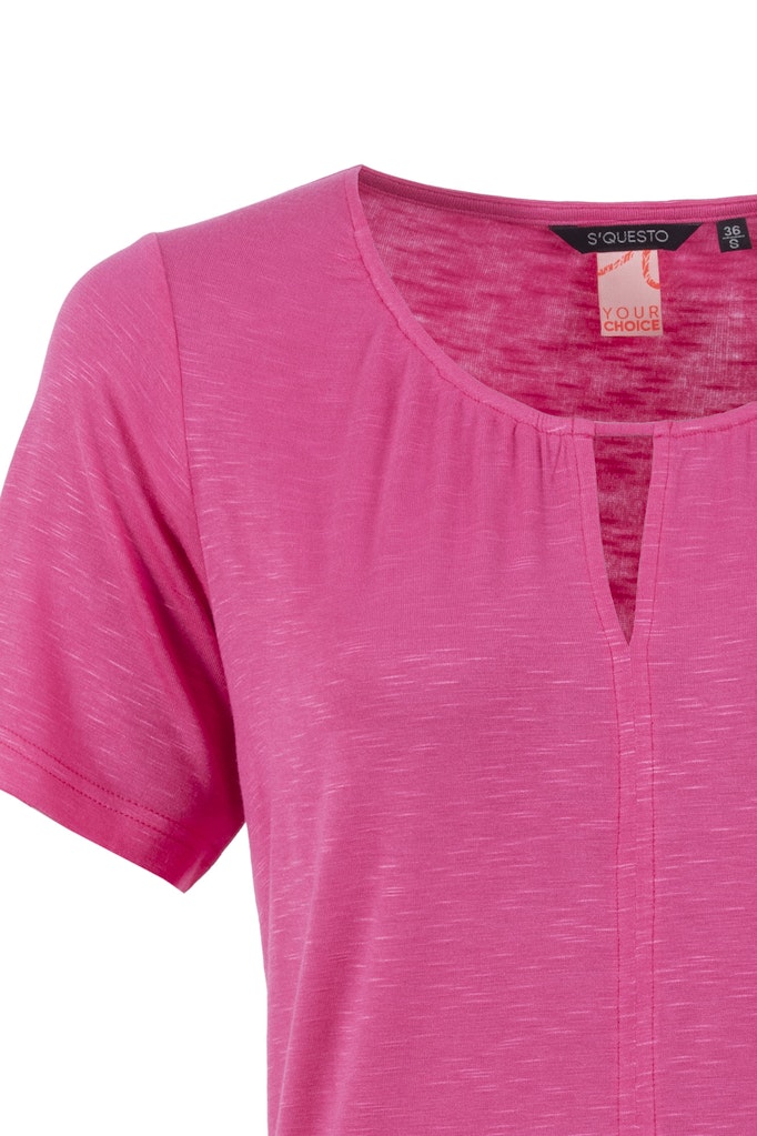 Soquesto Damen T-Shirts Pink