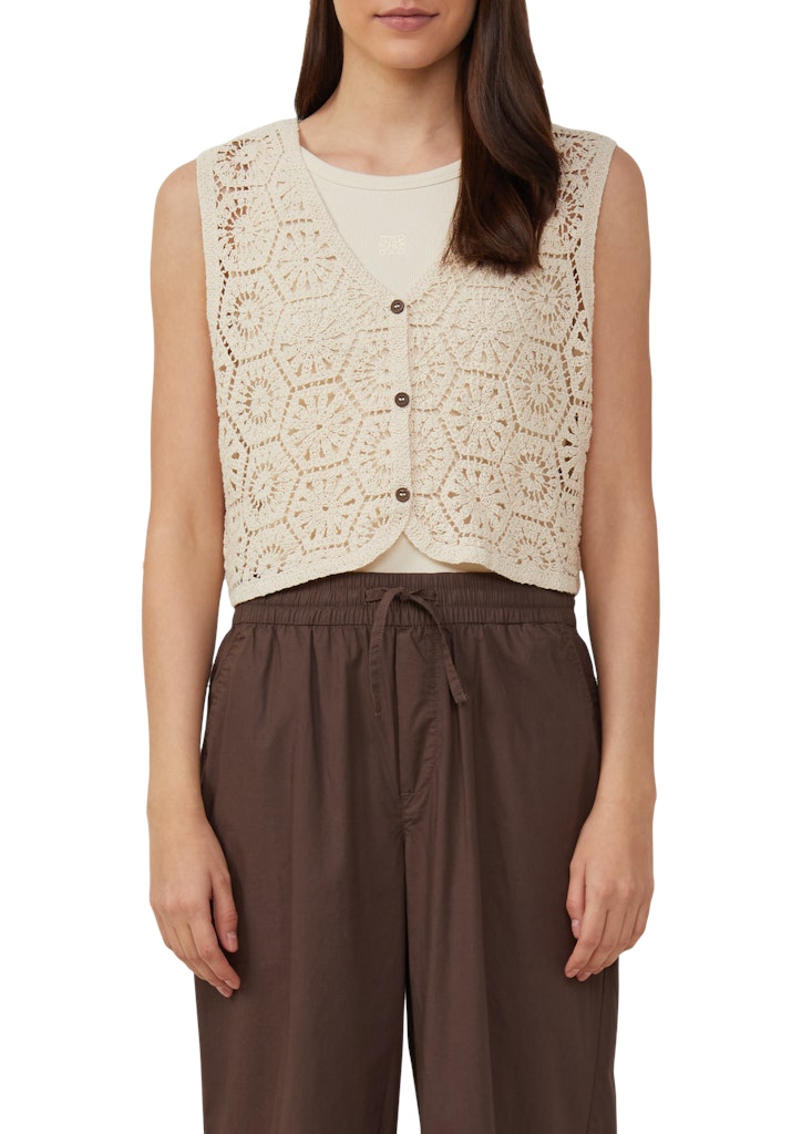 S. Oliver red Damen Indoorwesten Brown