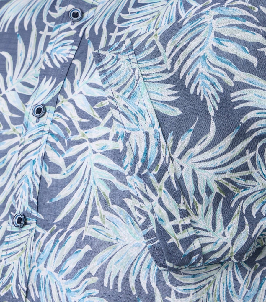 Casa Moda Herren Hemden kurz  Aqua Bis Pe