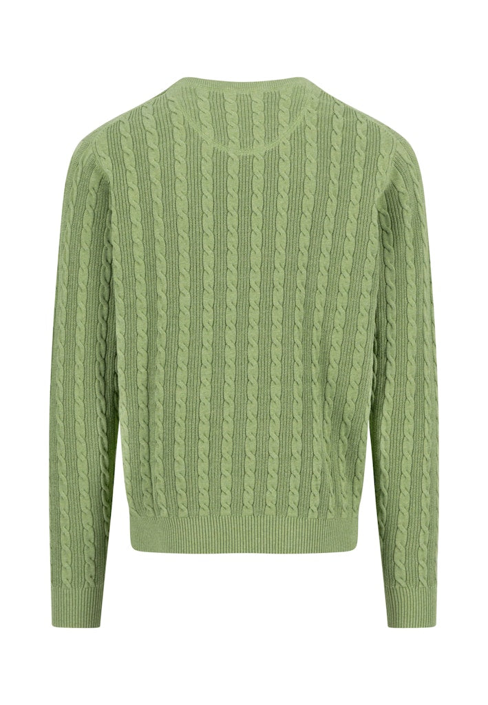 Fynch-Hatton Herren Pullover Avocado