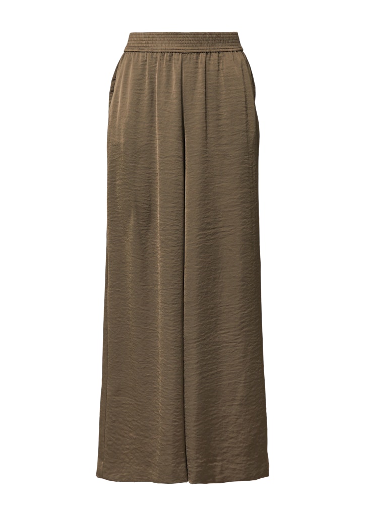 Comma Damen Hosen Brown