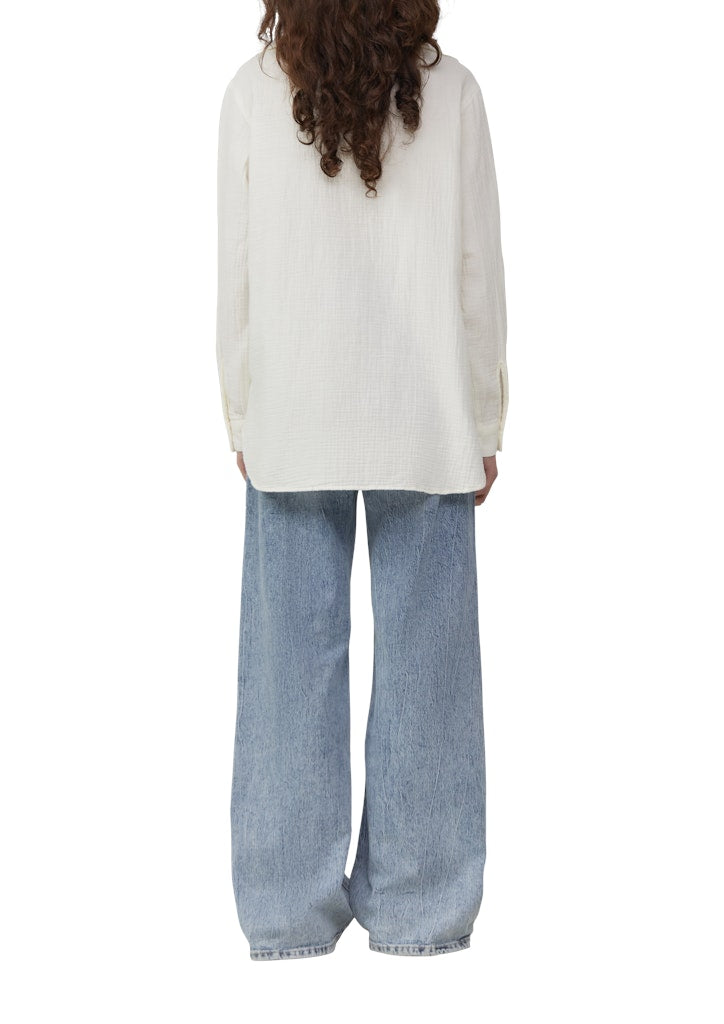 QS by S.Oliver Damen Blusen White