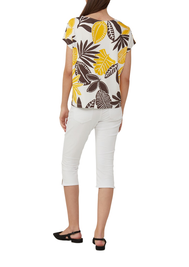 S. Oliver red Damen T-Shirts White