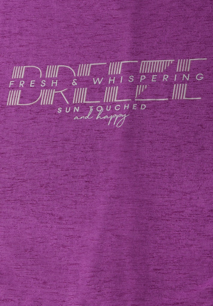 Cecil Damen T-Shirts  Magenta L