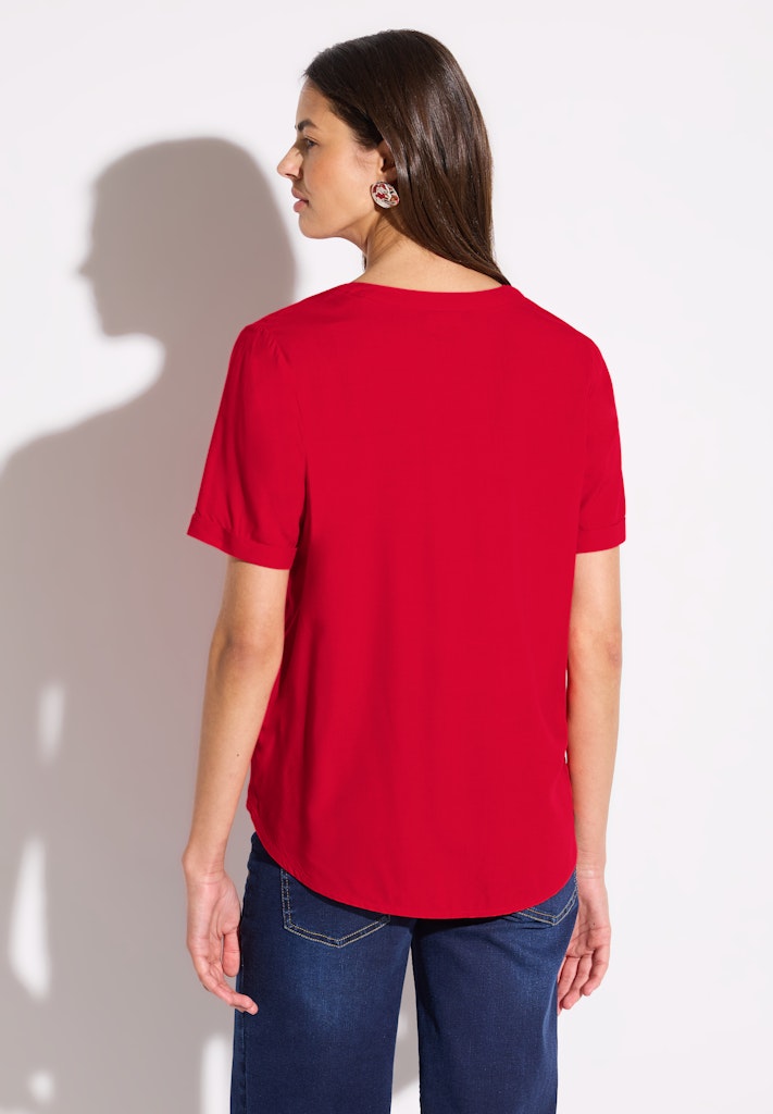 Street One Damen Blusen  Glory Red