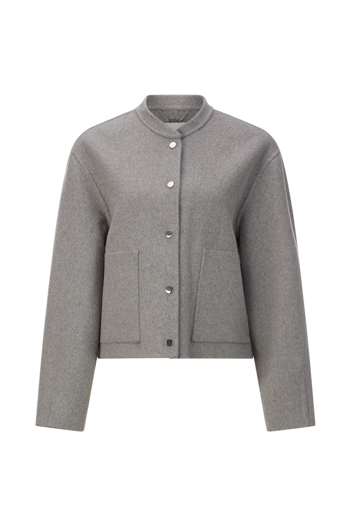 Rich & Royal Damen Strickjacken Silver Mist