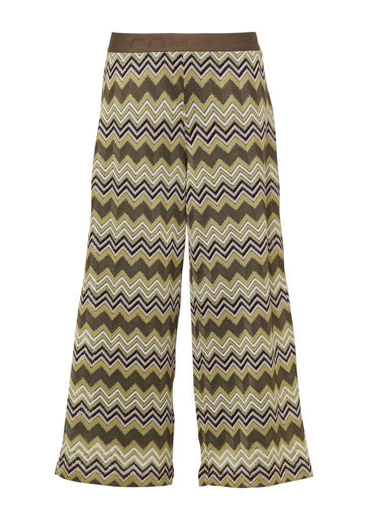 Comma Damen Shorts Green
