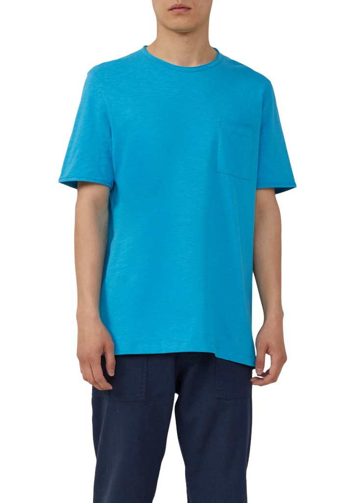 S. Oliver red Herren T-Shirts kurz Blue Green