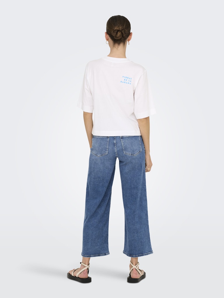 Only Damen T-Shirts Bright White/Cu