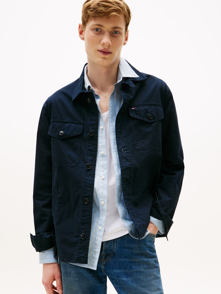 Tommy Hilfiger Herren Jacken Dw Blue