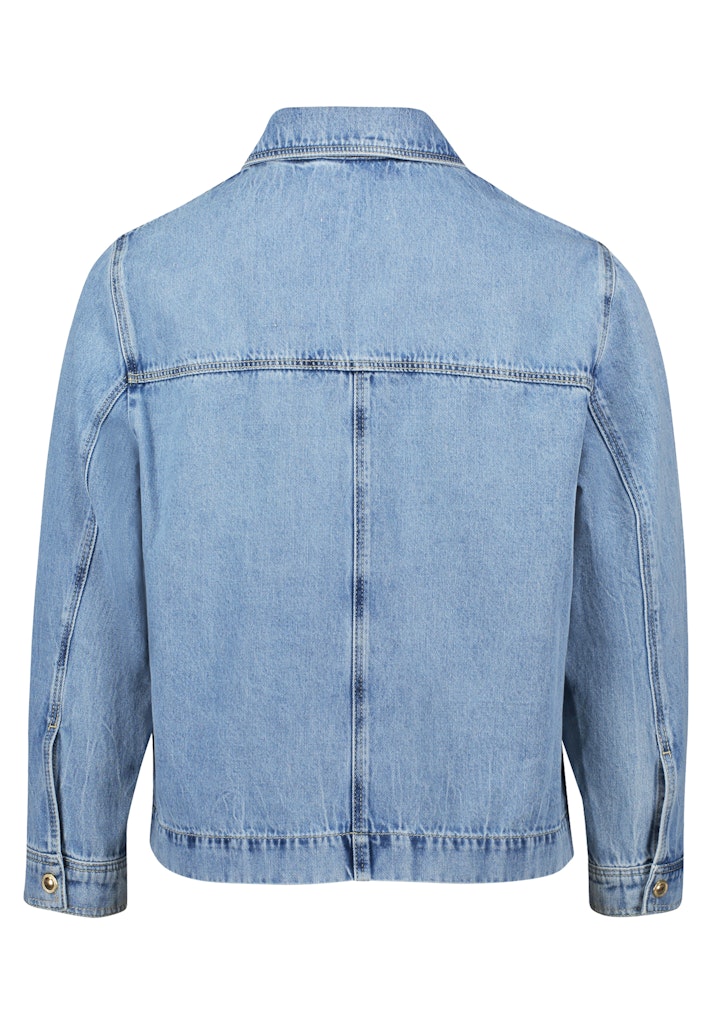 Cartoon Damen Blazer Light Blue Deni