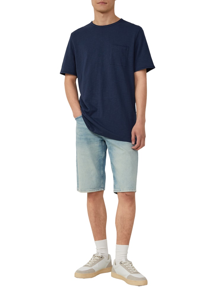S. Oliver red Herren T-Shirts kurz Blue
