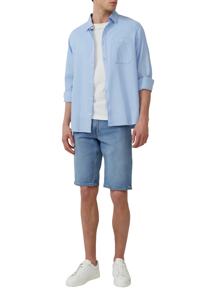 S. Oliver red Herren Shorts Blue