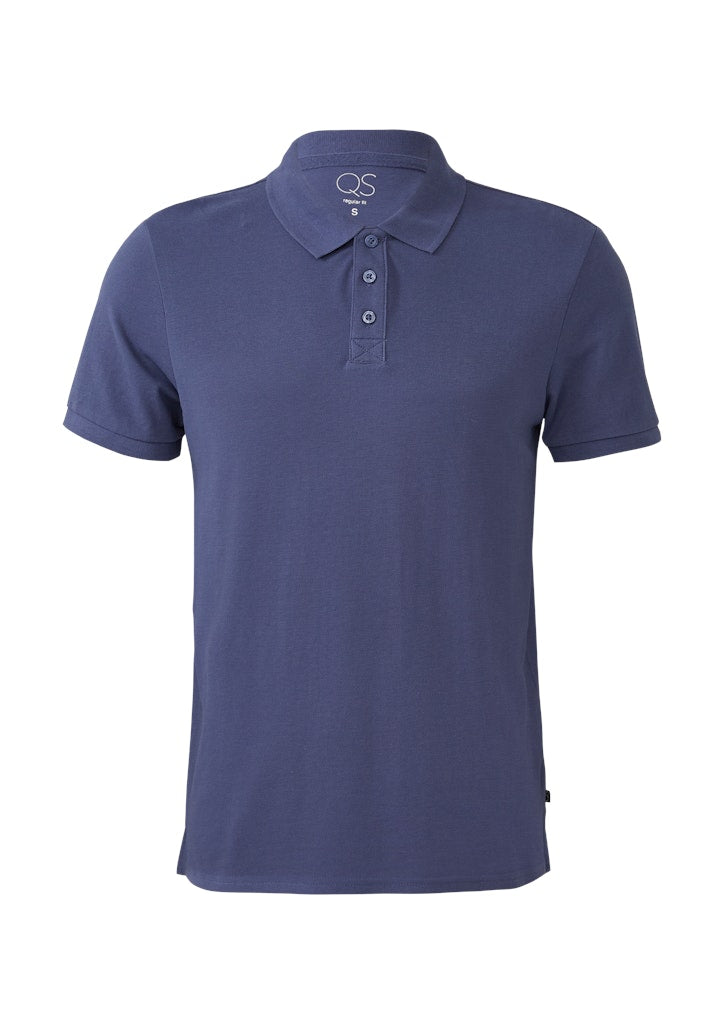 QS by S.Oliver Herren Polo-Shirts Blue