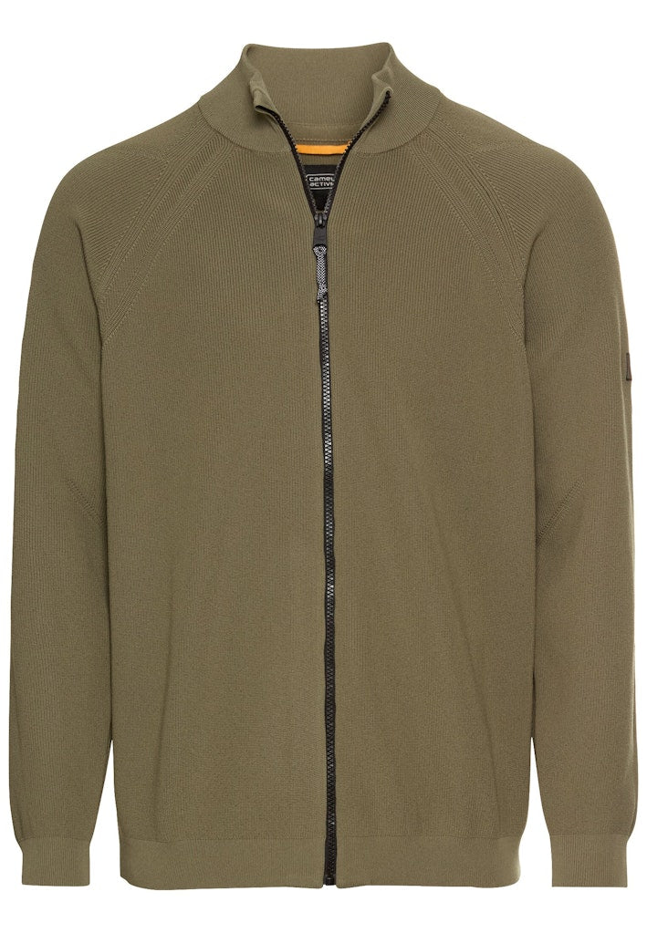 Camel active Herren Strickjacken  Dusty Khaki