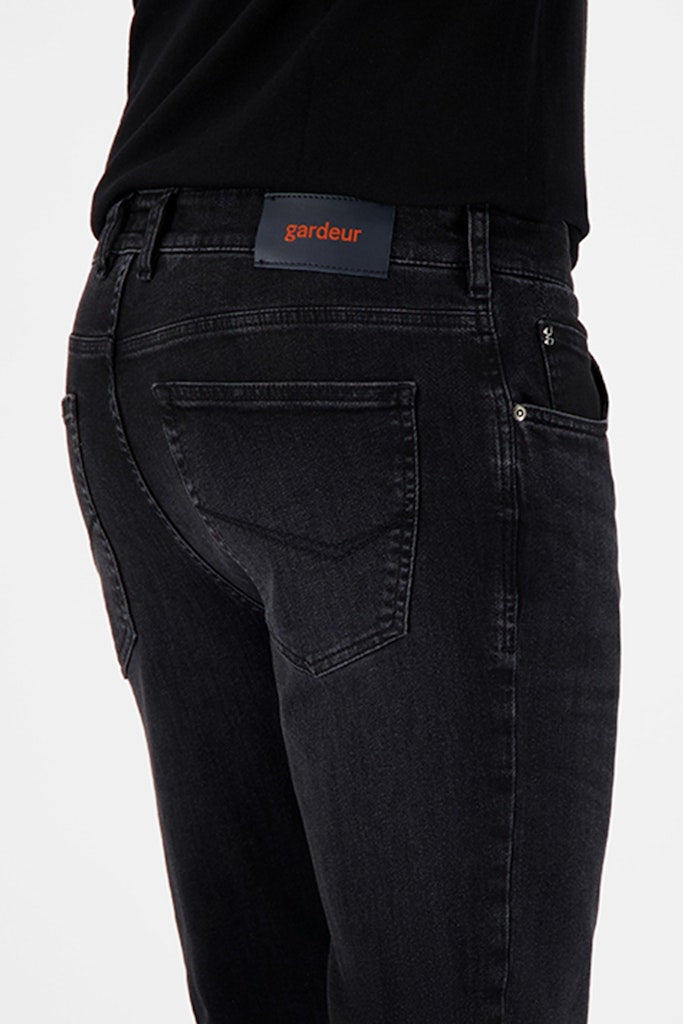 Gardeur Herren Jeans Dark Grey