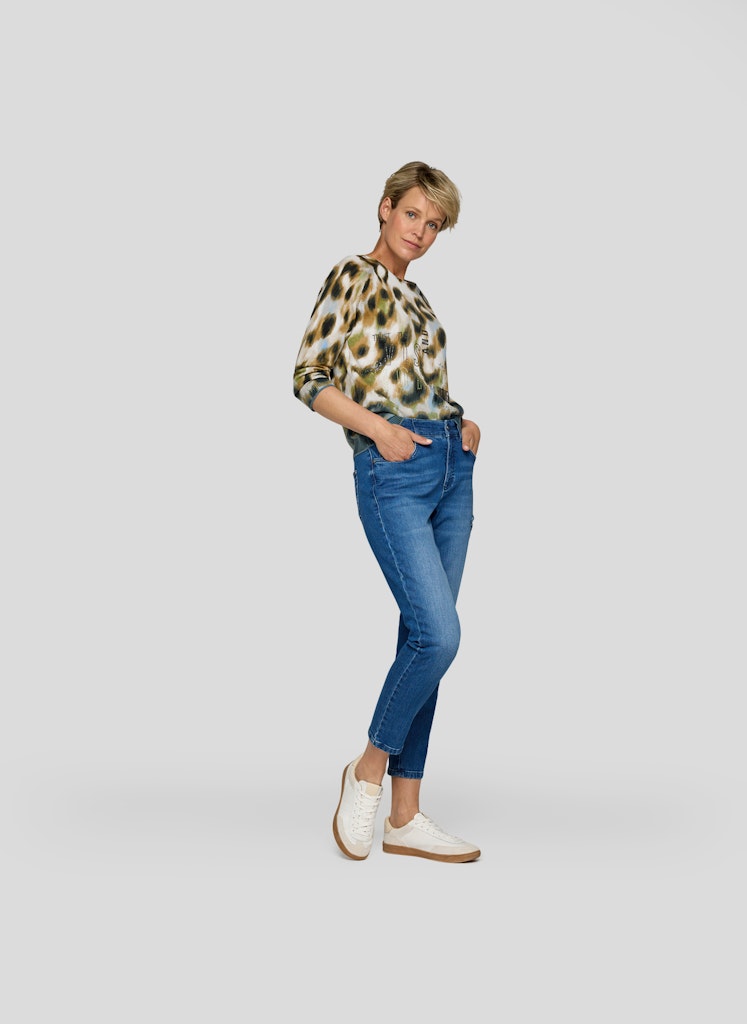 Rabe Damen Pullover Dunkel Jeans