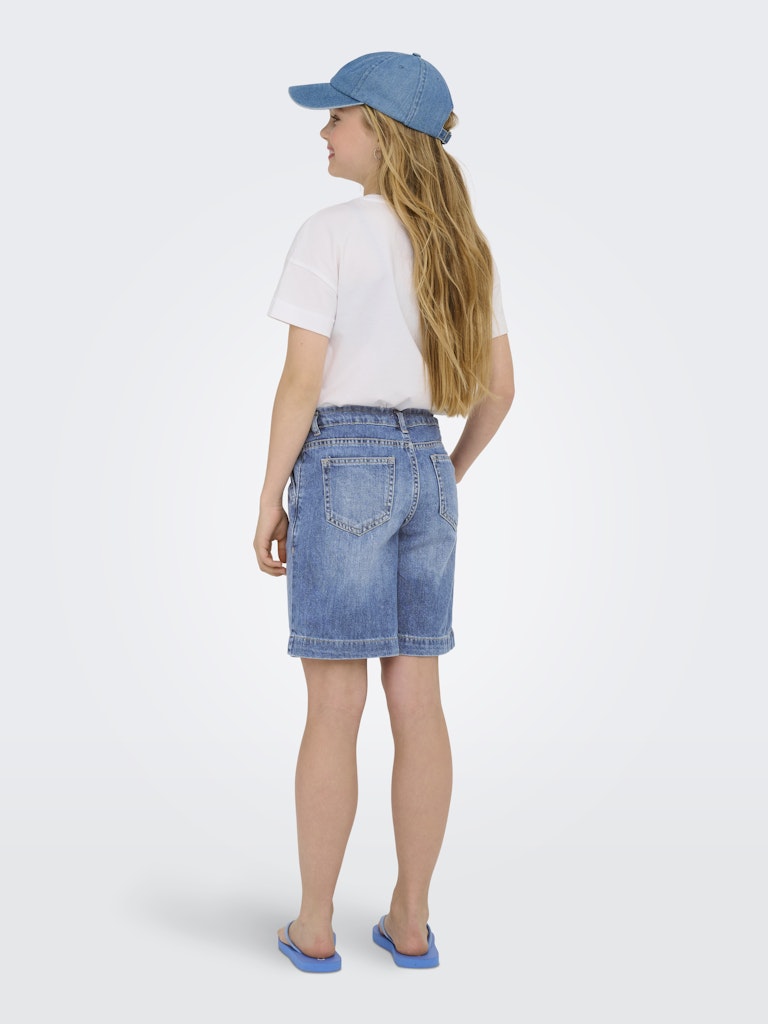 Only Mädchen Shorts & Rcke Light Blue Deni