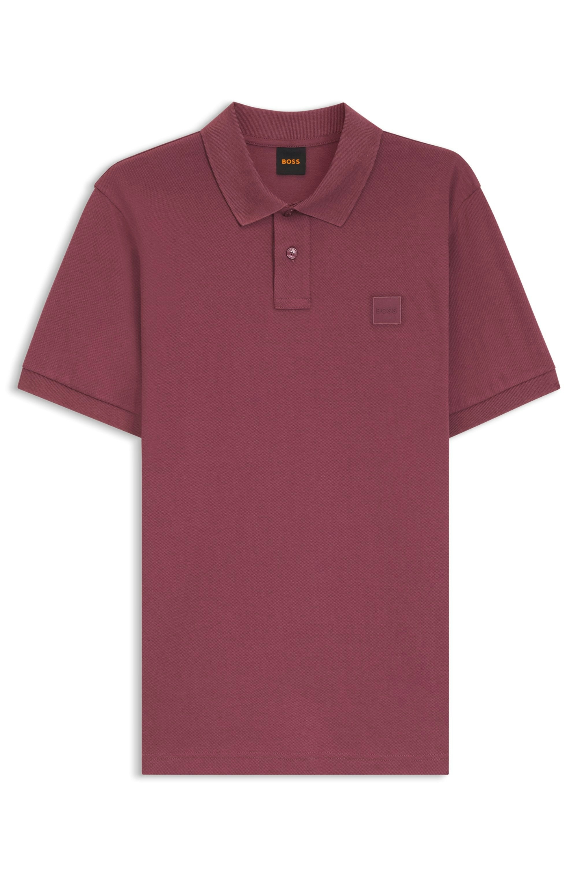 Boss Orange Herren Polo-Shirts Medium Red
