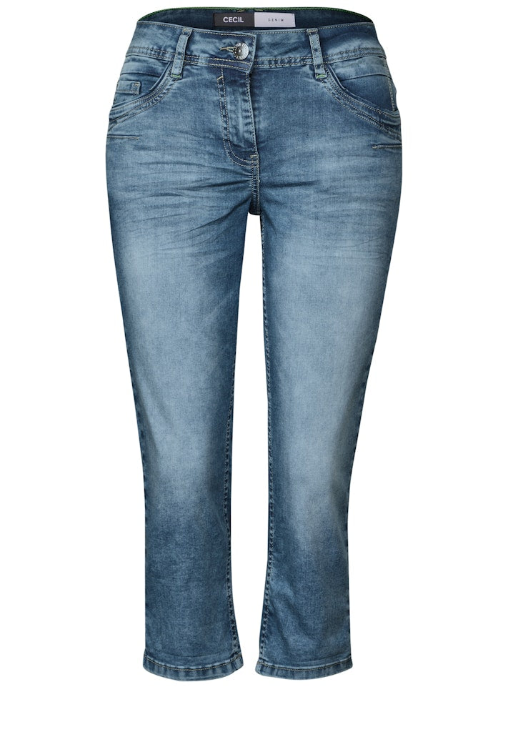Cecil Damen Hosen  Light Blu